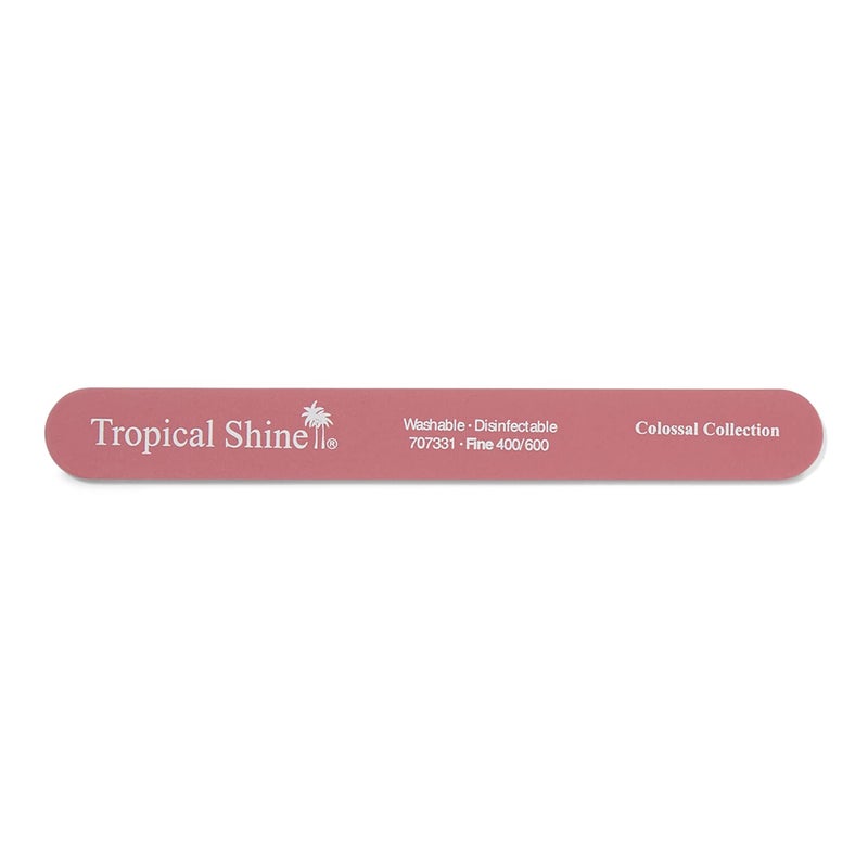 Tropical Shine Pink Colossal Nail File Fine 400/600